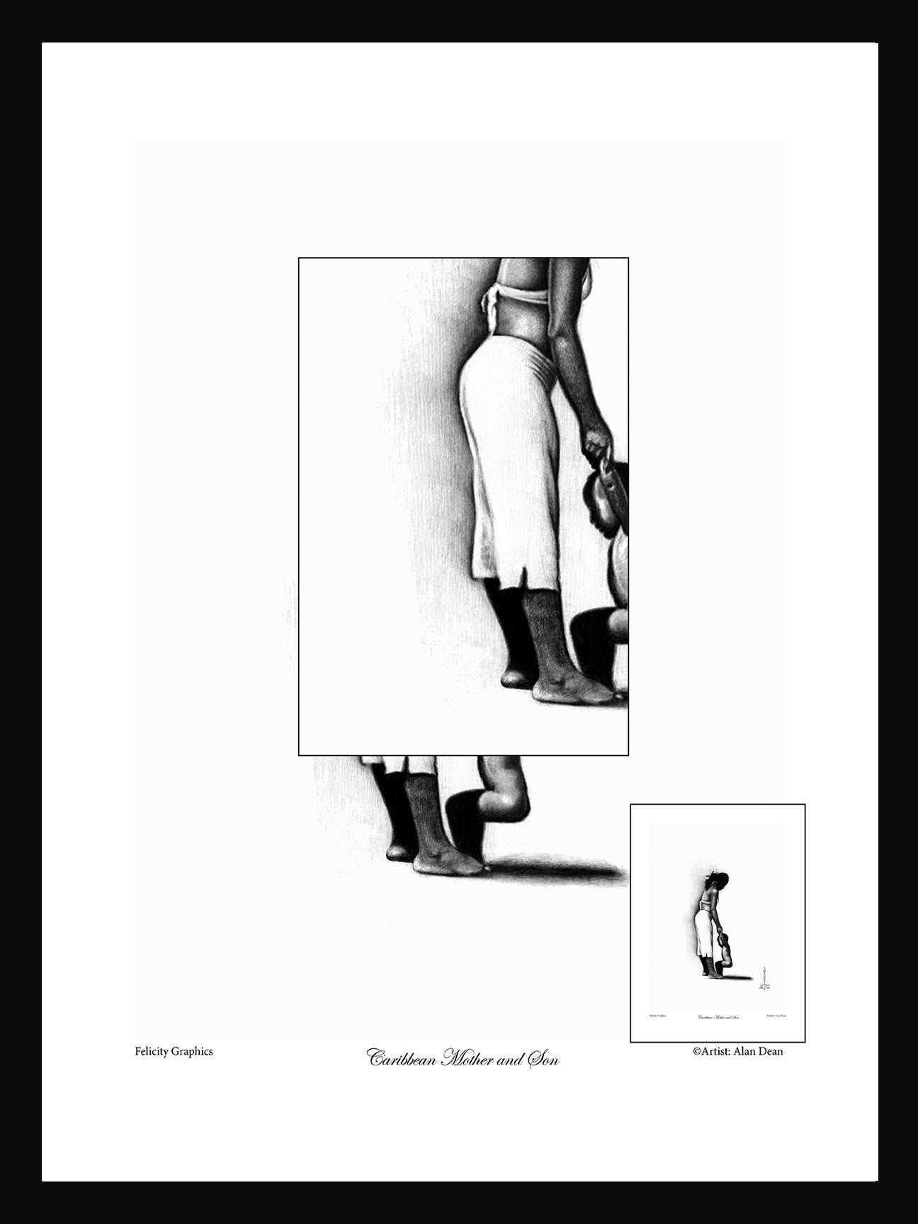 Caribbean Mother and Son