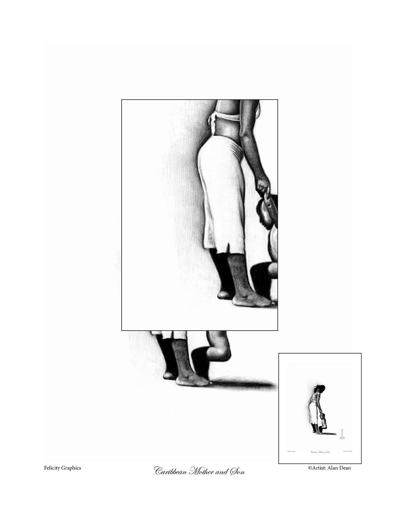 Caribbean Mother and Son